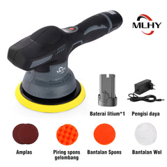 Lithium battery polishing machine