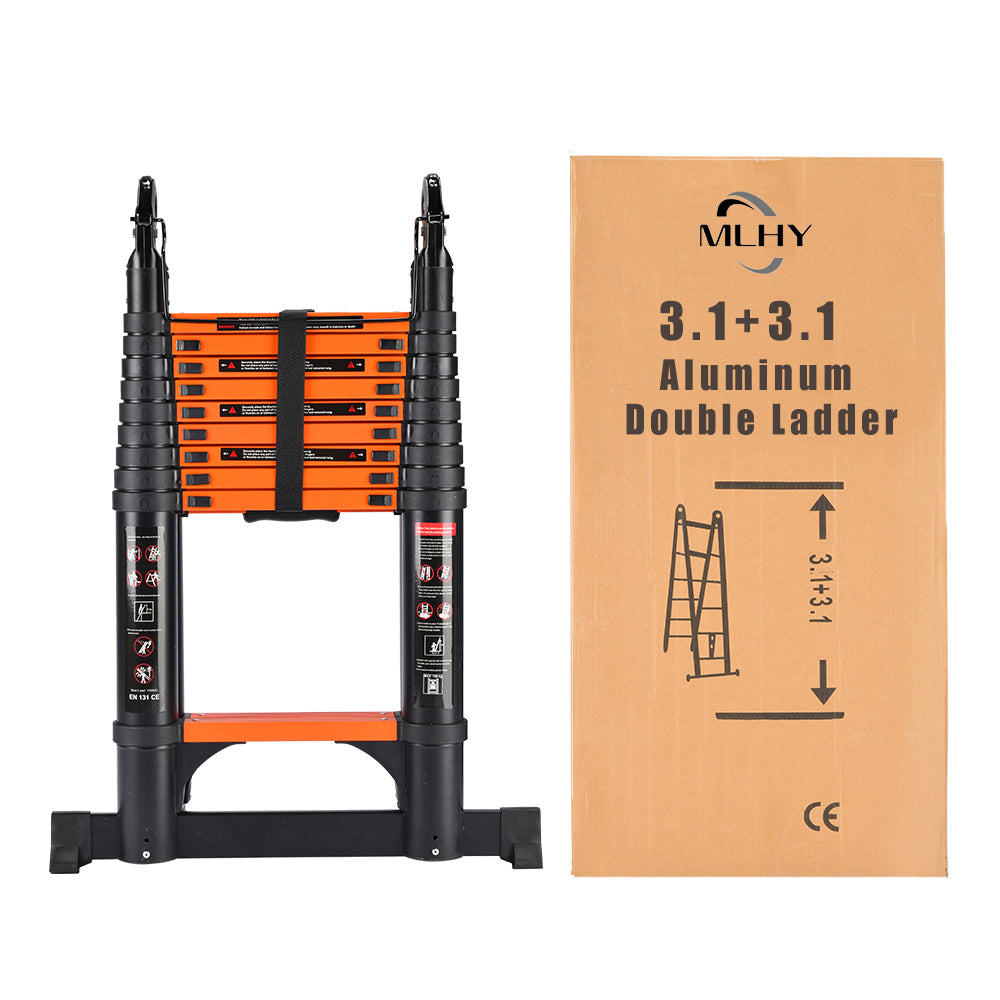 4+4m Aluminum A-Type Ladder