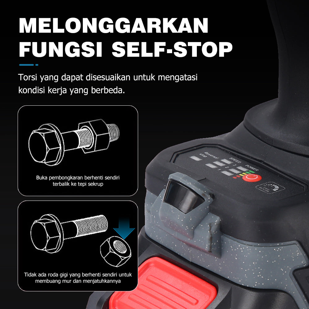 500NM lithium battery impact wrench