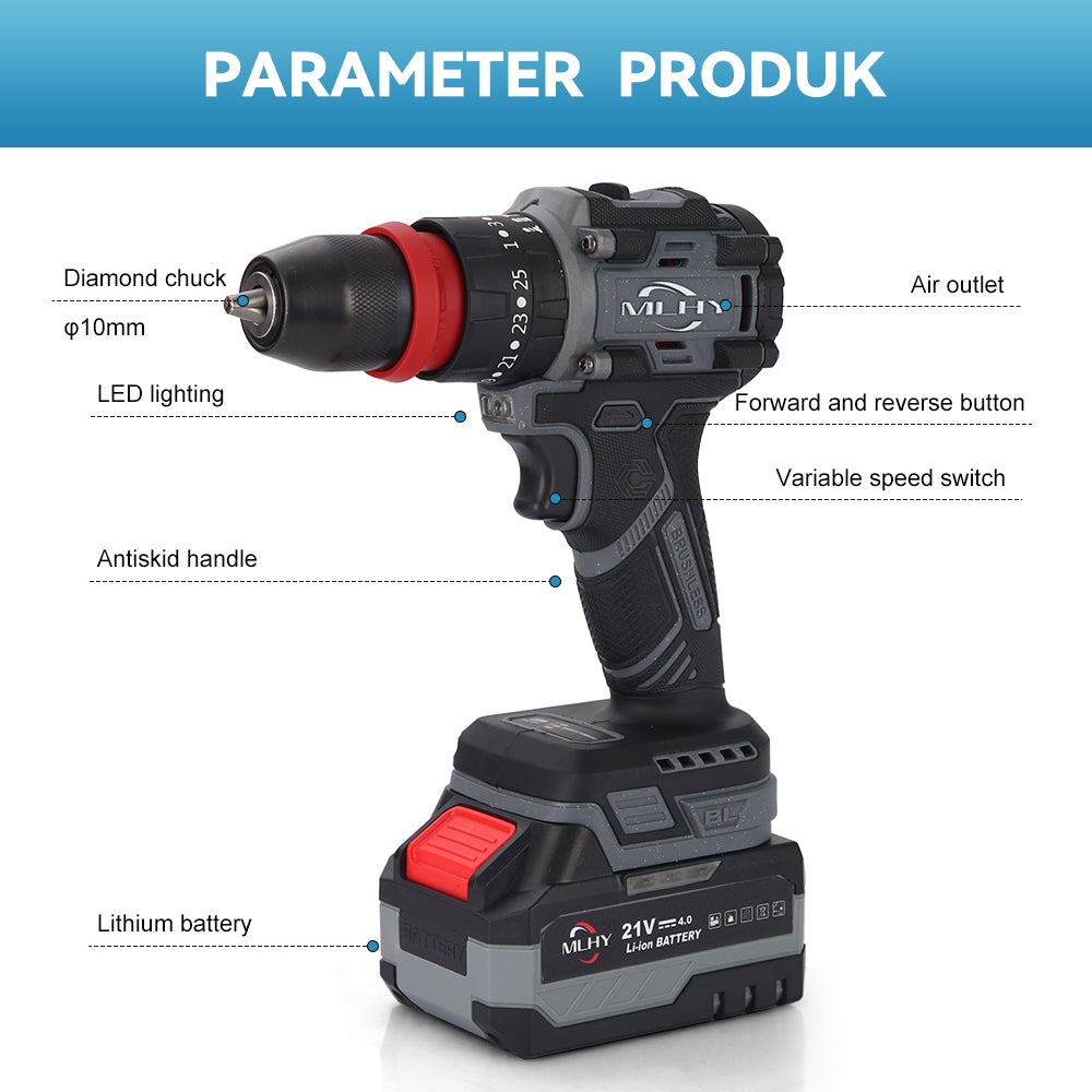 70NM lithium battery drill