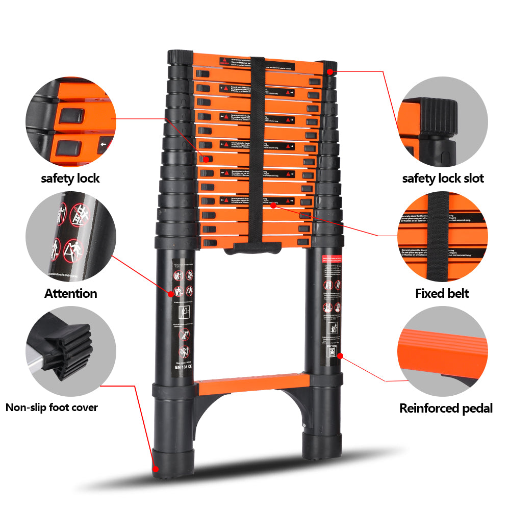 TELESCOPING LADDER 8m/26.2FT