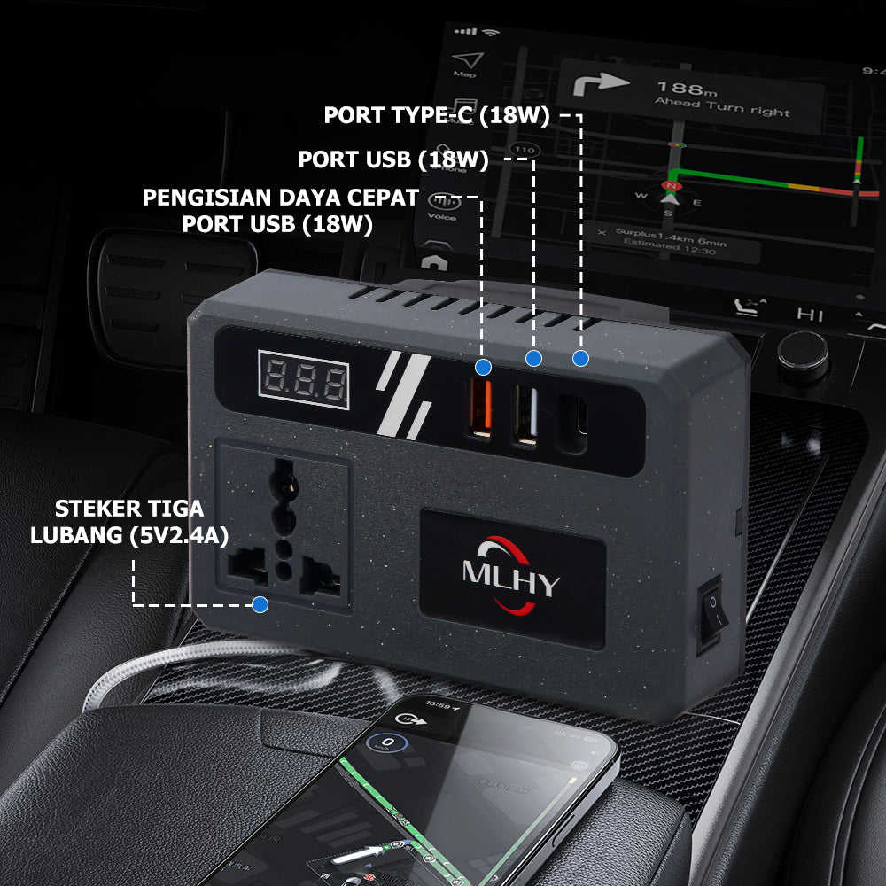 DC to AC Lithium battery inverter