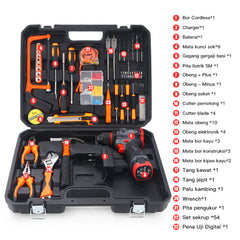 102 pcs electric drill tool box